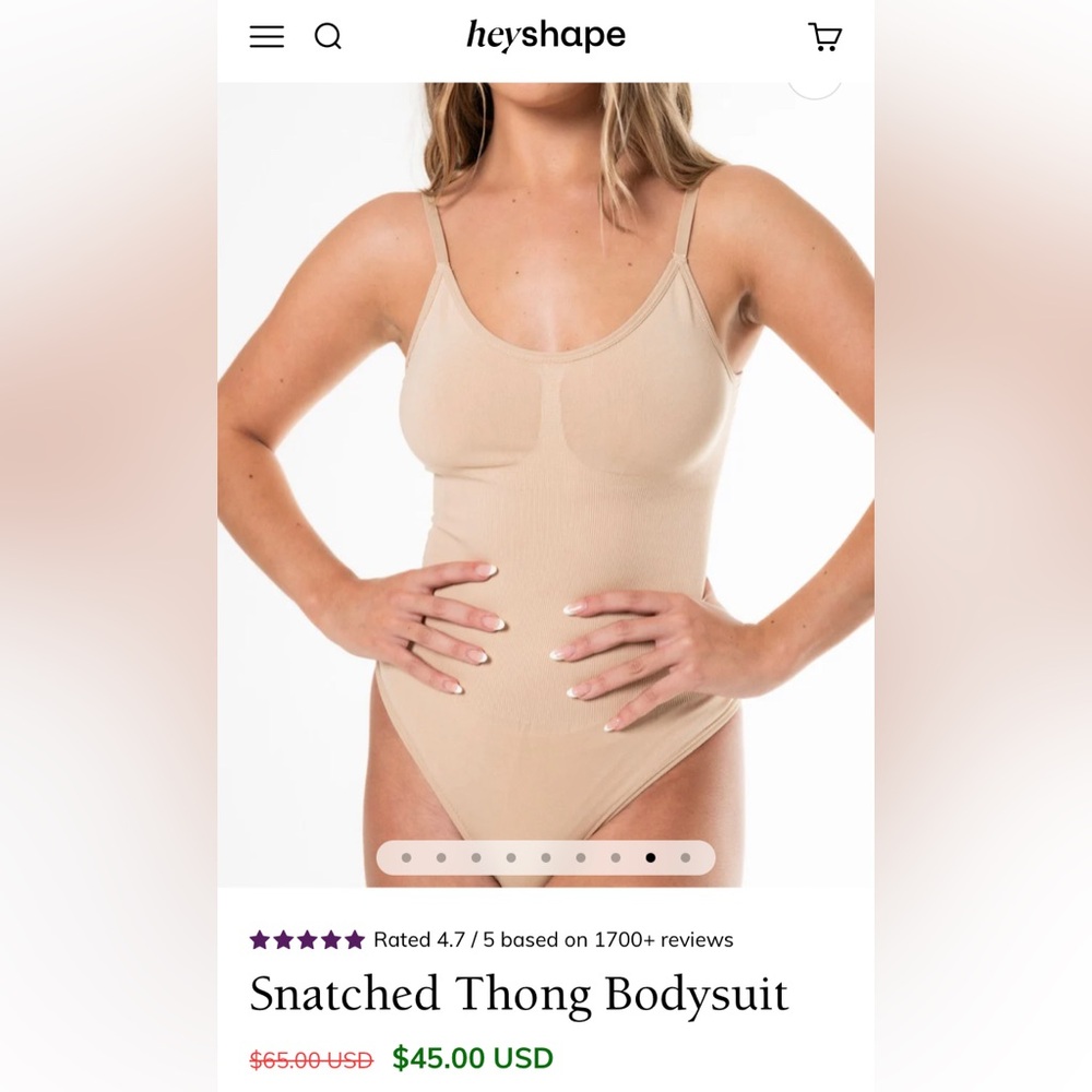 Snacthed Bodysuit